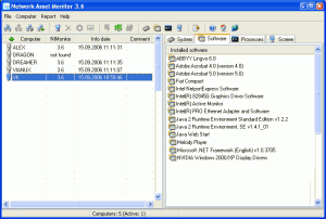 Network Asset Monitor 3.8 - náhled