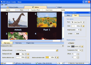 DVD Album Creator 3.1 - náhled