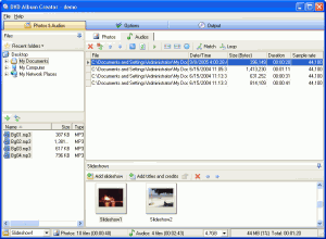 DVD Album Creator 3.1 - náhled