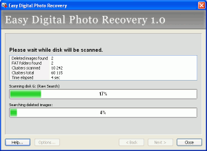 Easy Digital Photo Recovery 3.0 - náhled
