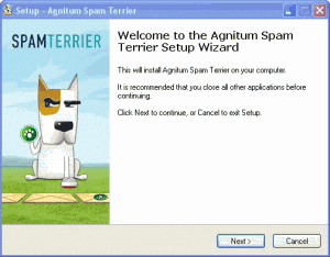 Agnitum Spam Terrier 2.0 - náhled