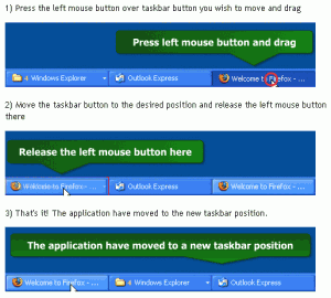 Taskbar Control 2.01 - náhled