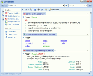 Lingoes Translator Portable 2.9.0 - náhled