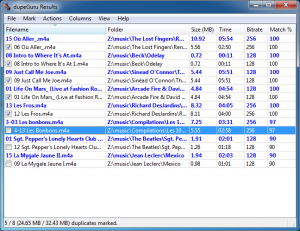 dupeGuru Music Edition 6.2.1 - náhled