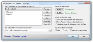 FileSieve 3.00 - náhled