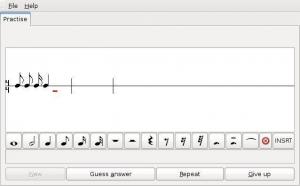 GNU Solfege 3.22.2 - náhled