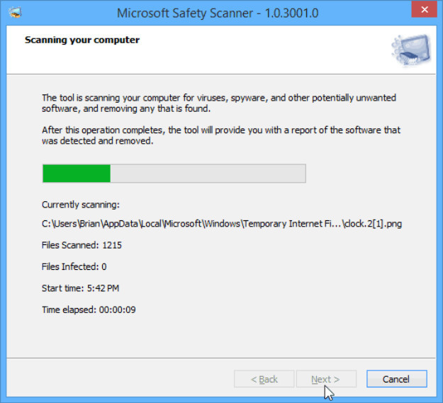 free downloads Microsoft Safety Scanner 1.401.771