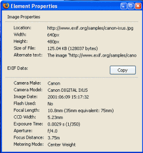 FxIF 0.2.3 - náhled