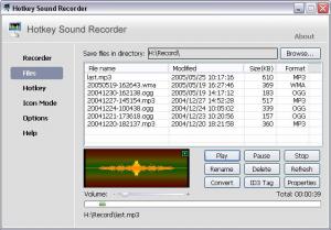 Hotkey Sound Recorder 2.80 - náhled