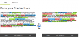 Plagiarism Checker X 2014 - náhled