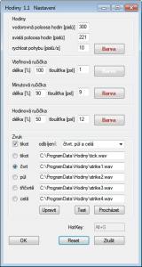 Hodiny 1.2 - náhled