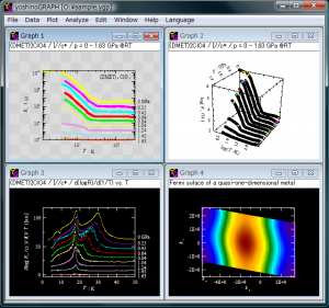 yoshinoGRAPH 6.1.0 - náhled