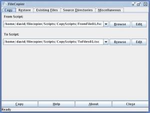 FileCopier 1.5.0 - náhled