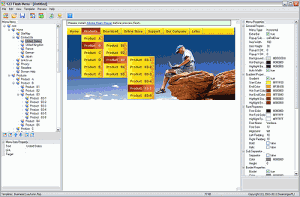 123 Flash Menu 4.6 - náhled