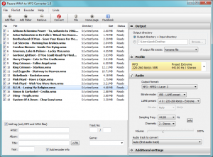 Pazera WMA to MP3 Converter Portable 1.0 - náhled