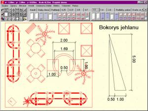 Tvorba půdorysu - náhled