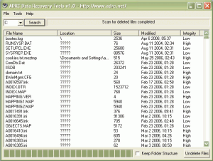 ADRC Data Recovery Tools 1.0.1 - náhled