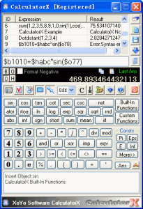 CalculatorX 1.2.6688 - náhled