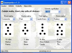 Geomantie 1.3.2 - náhled