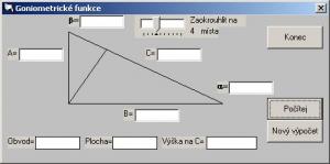 Goniometrické funkce - náhled