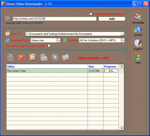 Vimeo Video Downloader 3.24 - náhled