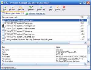 Bytessence RegistryCleaner 1.0 Beta - náhled