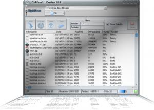 ZipItFree 2.30 - náhled