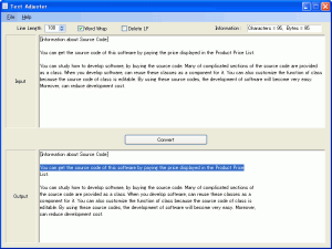Text Adjuster 1.24 - náhled