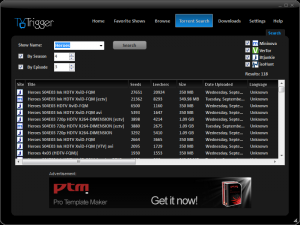 TVTrigger 1.4.2 - náhled