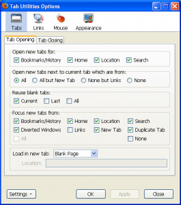 Tab Utilities 1.1.5 - náhled