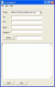 CrunzhMail 3.31 - náhled