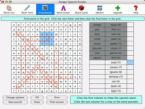 Amigos Spanish Puzzles 2.8 - náhled