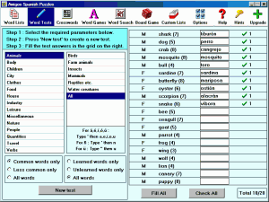 Amigos Spanish Puzzles 2.8 - náhled