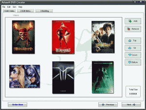 Adusoft DVD Creator 3.09 - náhled