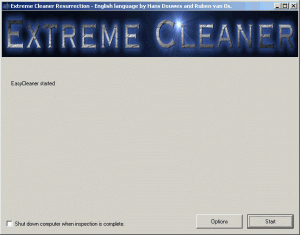 Extreme Cleaner 2.1.1 - náhled