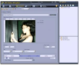 AV Video Morpher 3.0.53 - náhled