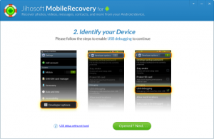 Jihosoft Android Phone Recovery 3.6.0.1 - náhled