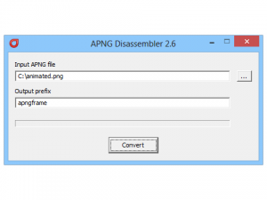 APNG Disassembler 2.9 - náhled