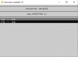Konvertor obrázků - náhled
