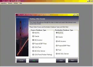 Data Loader 4.8 - náhled