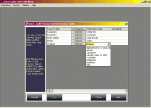 Data Loader 4.8 - náhled