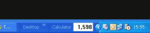 Taskbar Calculator 1.5.3 - náhled