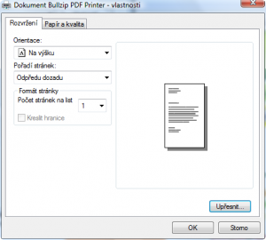 BullZip PDF Printer 14.5.0.2974 - náhled