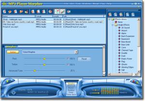 AV MP3 Player Morpher 4.0.101 - náhled