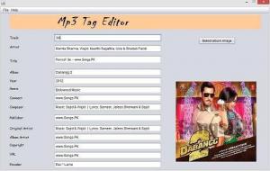 Java Mp3 Tag Editor 1.0 - náhled