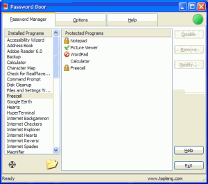 Password Door  8.4 - náhled