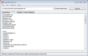 Bank2QIF 2.2.1.8 - náhled