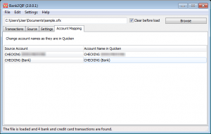 Bank2QIF 2.2.1.8 - náhled
