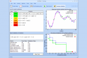 Eureqa 0.99.8 - náhled