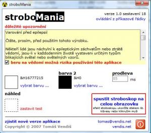 stroboMania 1.0.18 - náhled